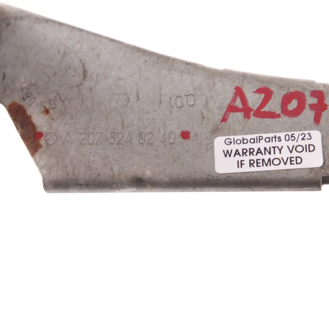 Mercedes W207 C207 Halterung Luftabweiser vorne rechts - SKU A2075240240 - Teilenummer A2075240240