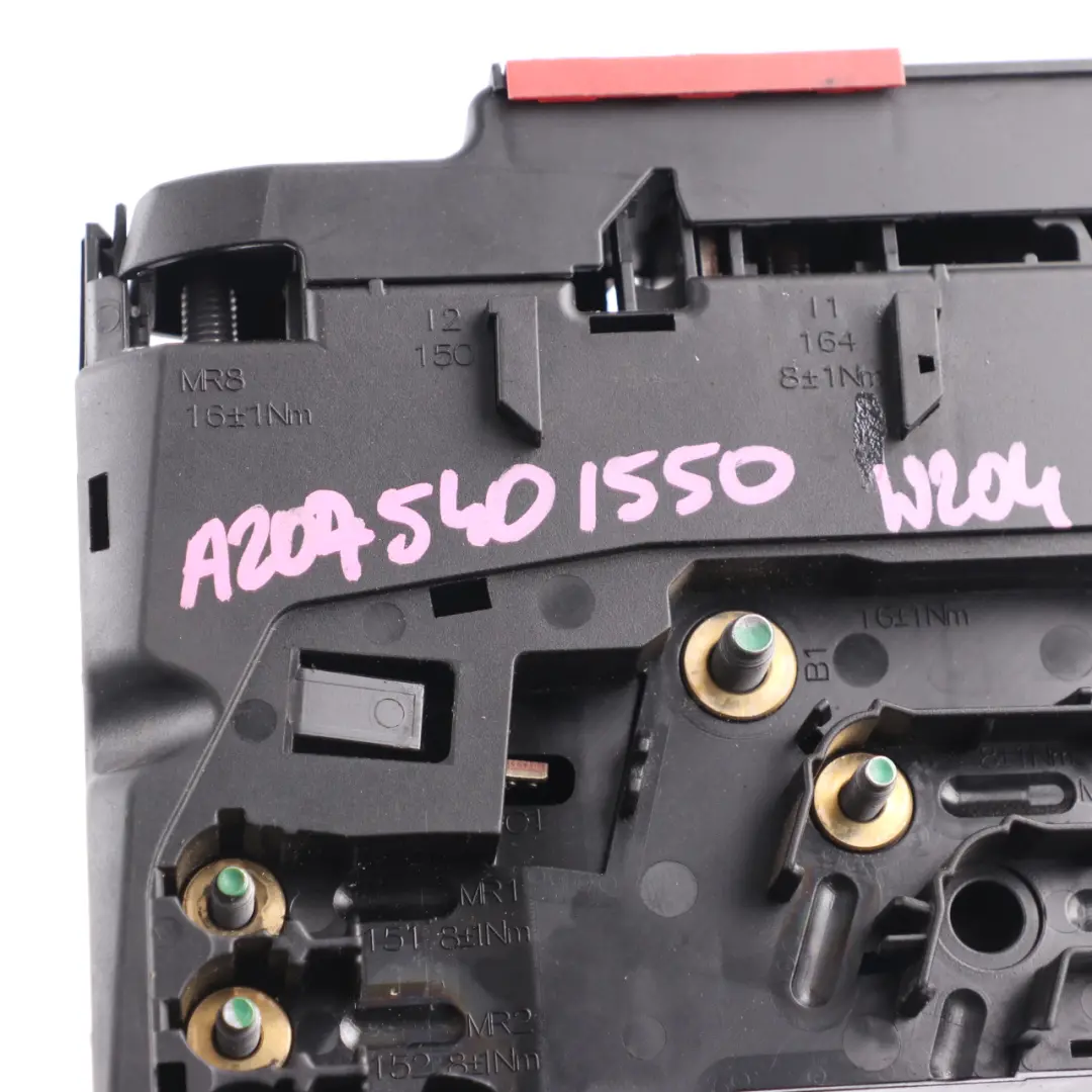 Caja Fusibles Batería Terminal Distribución Positivo para Mercedes W204 con número de pieza A2075401550 Mercedes W204 Caja Fusibles Batería Terminal Distribución Positivo - SKU A2075401550 - Número de pieza A2075401550