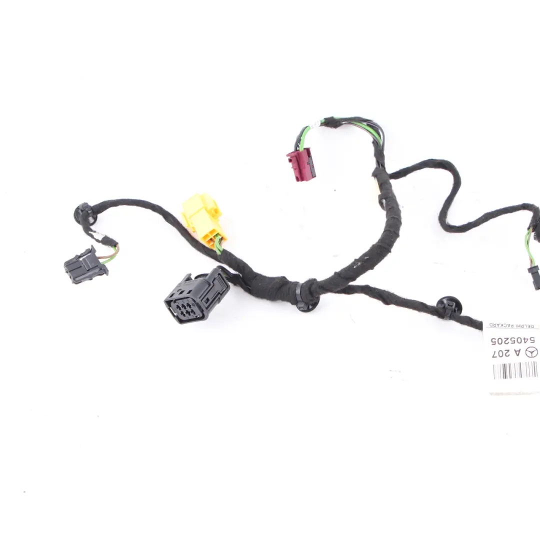 Mercedes W207 Cavo Cablaggio Porta Anteriore Sinistra Destra - SKU A2075405205 - Numero di parte A2075405205