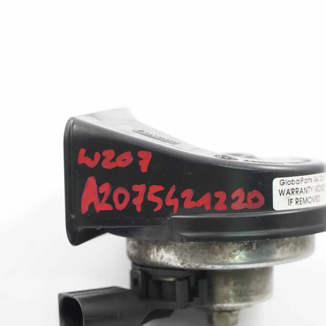  Klaxon Mercedes W204 W212 Fanfare 420Hz Klaxon Sirène A0065429420 - SKU A2075421220 - Numéro de pièce A2075421220