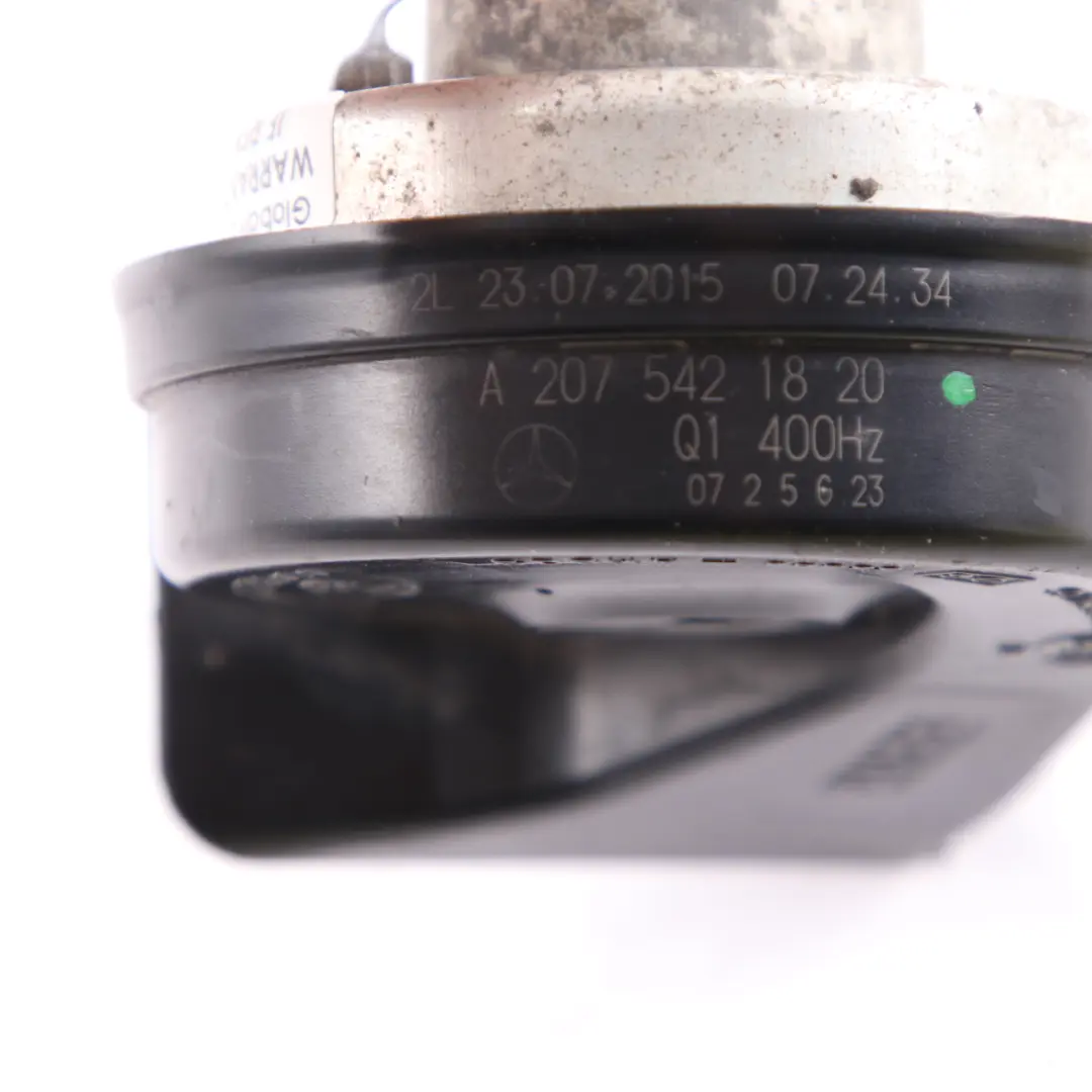 Mercedes W207 Horn Signal Fanfare Sirene Links 400Hz - SKU A2075421820 - Teilenummer A2075421820