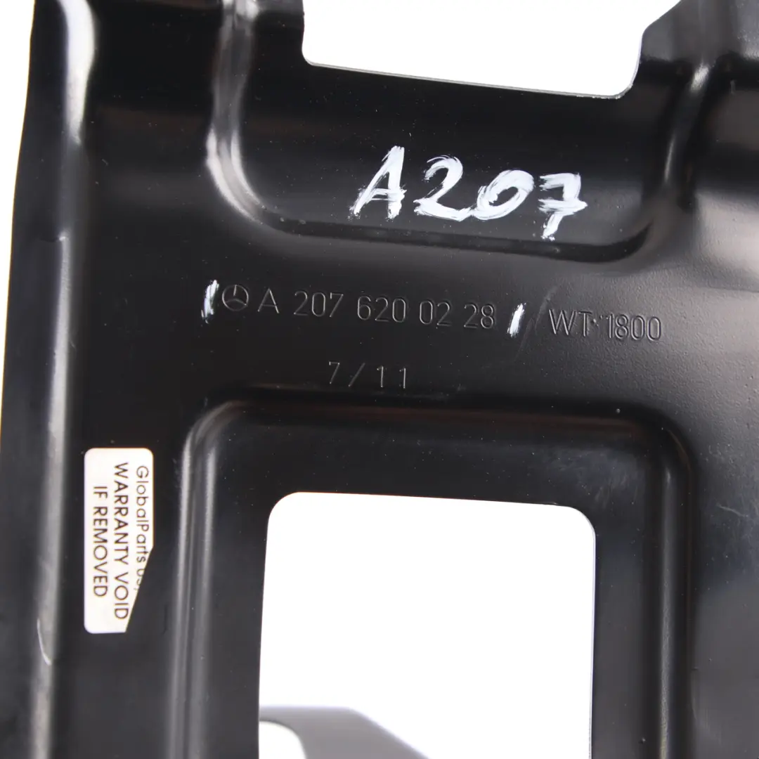 W207 C207 Front Panel Bracket Radiator Slam Holder Support to Mercedes with Part number A2076200228 Mercedes W207 C207 Front Panel Bracket Radiator Slam Holder Support - SKU A2076200228 - Part number A2076200228
