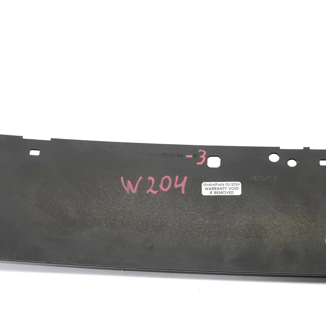 Mercedes W204 W207 Barra di supporto membro trasversale anteriore - SKU A2076200300-3 - Numero di parte A2076200300