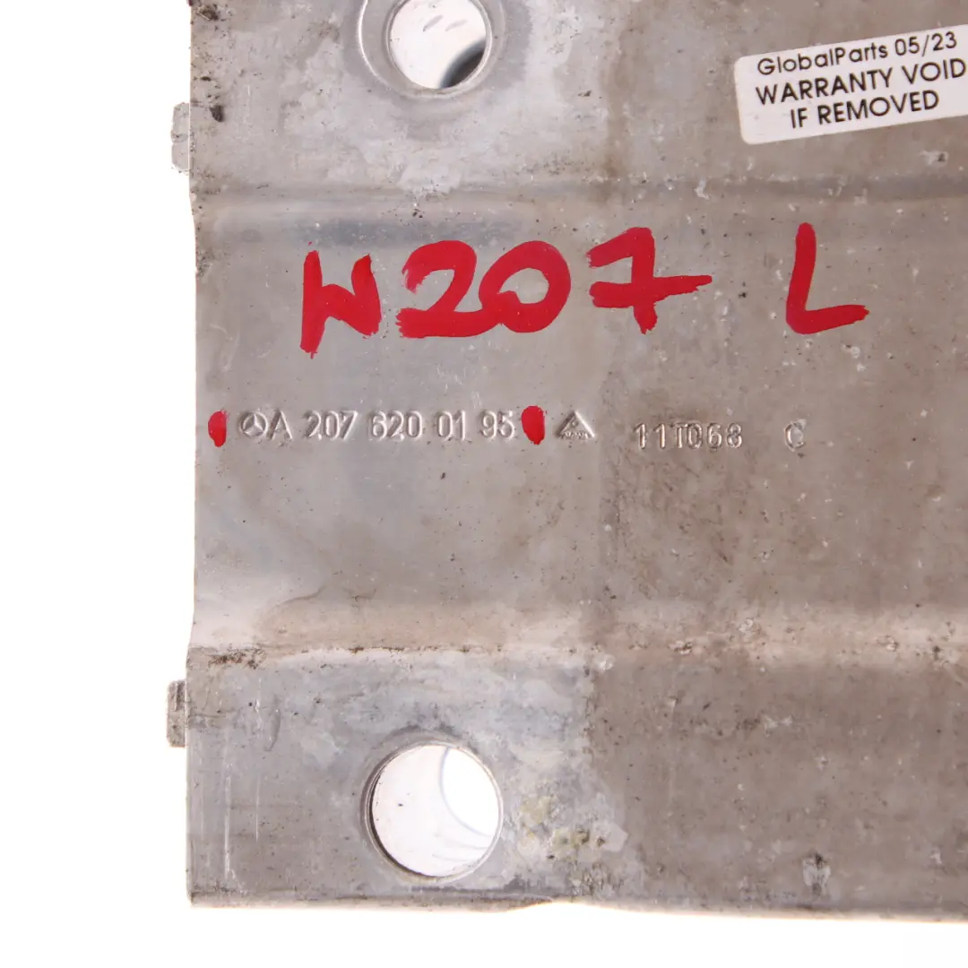Mercedes W207 Front Bumper Deformation Element Absorber Left N/S A2076200195 - SKU A2076200700 - Part number A2076200700
