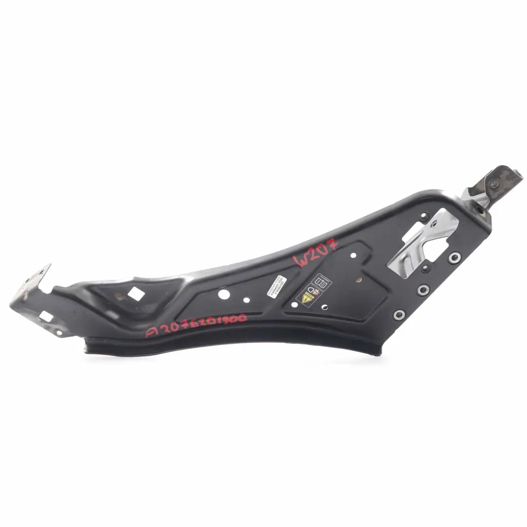W207 Headlight Bracket Front Left N/S Lamp Carrier Support to Mercedes with Part number A2076201900 Mercedes W207 Headlight Bracket Front Left N/S Lamp Carrier Support - SKU A2076201900-1 - Part number A2076201900