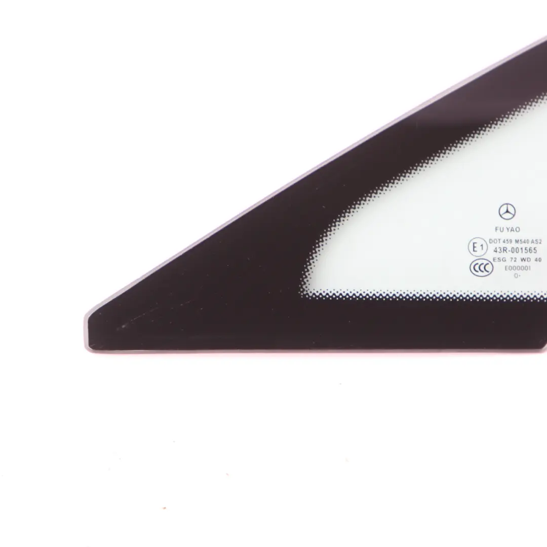  Quarter Side Window Mercedes W207 C207 Rear Right O/S Side Glazing Glass AS2 - SKU A2076700210-1 - Part number A2076700210