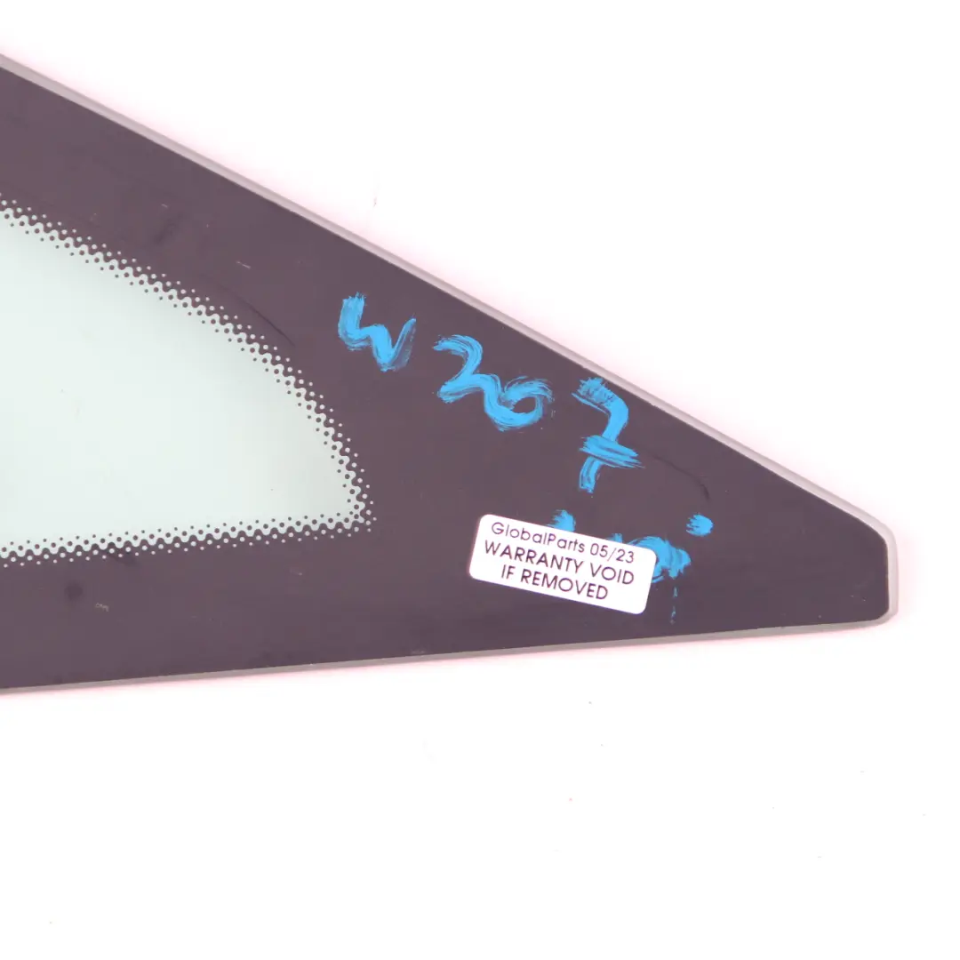 Quarter Side Window Mercedes W207 C207 Rear Right O/S Side Glazing Glass AS2 to with Part number A2076700210 Quarter Side Window Mercedes W207 C207 Rear Right O/S Side Glazing Glass AS2 - SKU A2076700210-1 - Part number A2076700210