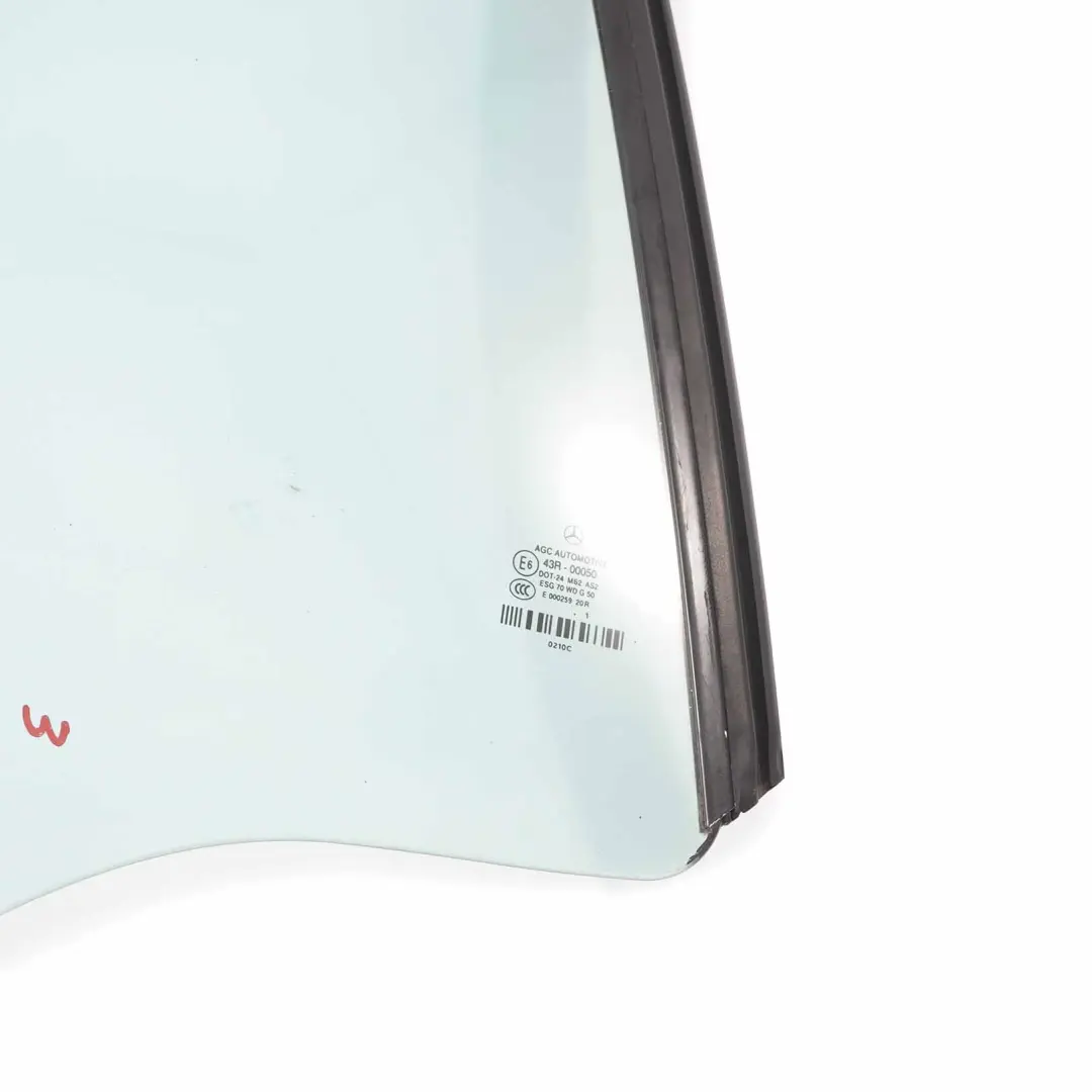 Quarter Side Window Mercedes W207 C207 Rear Right O/S Side Glazing Glass AS2 to with Part number A2076700210 Quarter Side Window Mercedes W207 C207 Rear Right O/S Side Glazing Glass AS2 - SKU A2076700210 - Part number A2076700210