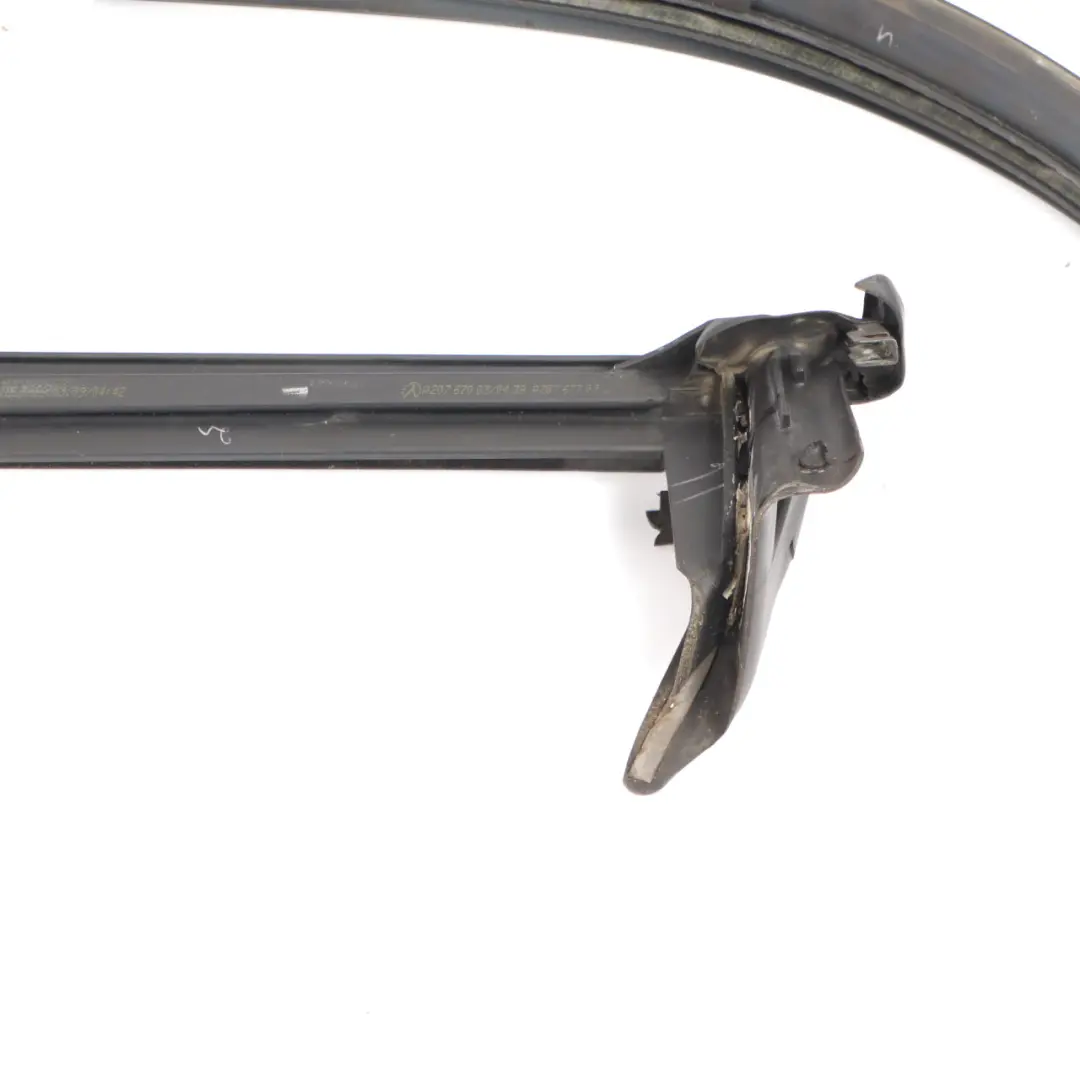 Mercedes C207 Quarter Side Window Rear Left N/S Seal Side Triangle Glass AS2 - SKU A2076700339-1 - Part number A2076700339