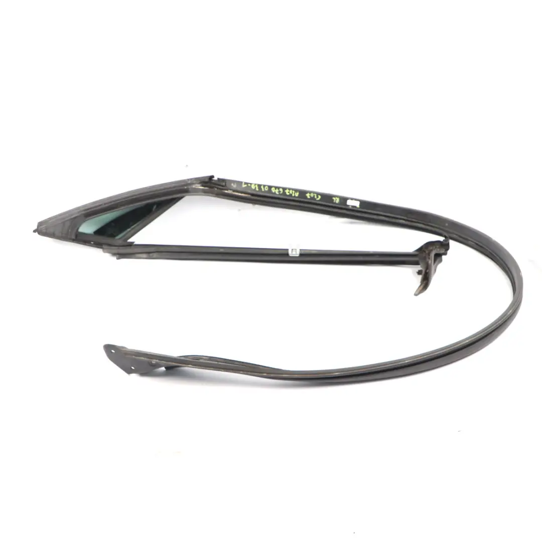 Mercedes C207 Quarter Side Window Rear Left Seal Side Triangle Glass AS2 - SKU A2076700339-1 - Número de pieza A2076700339