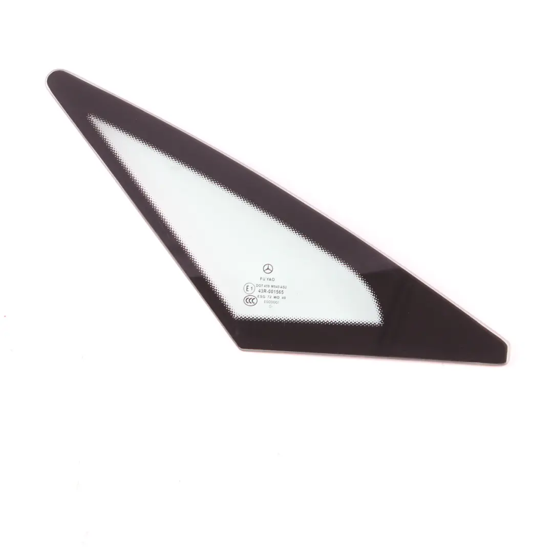 Hinten Links Glas Dreieck Scheibe AS2 A2127300155 für Mercedes W212 mit Teilenummer A2076701500 Mercedes W212 Hinten Links Glas Dreieck Scheibe AS2 A2127300155 - SKU A2076701500-1 - Teilenummer A2076701500