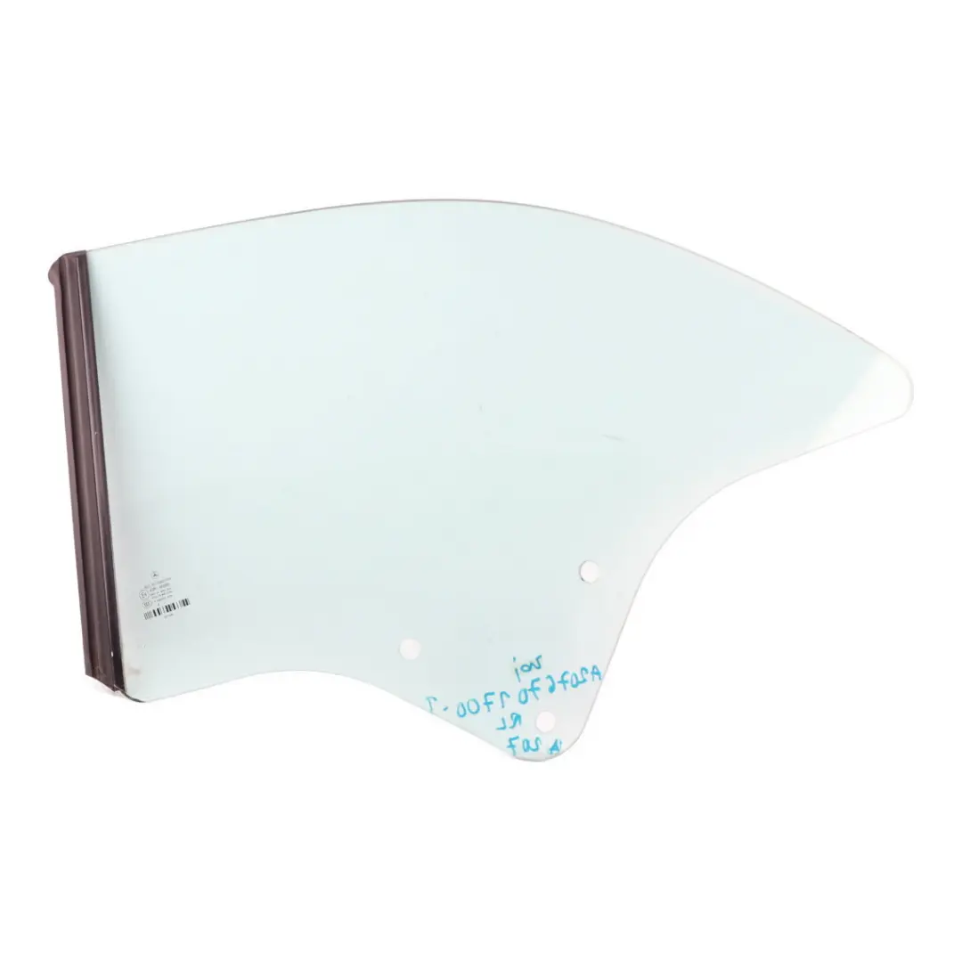 Left N/S Window Glass Panel Glazing AS2 to Mercedes A207 Convertible Rear with Part number A2076701700 Mercedes A207 Convertible Rear Left N/S Window Glass Panel Glazing AS2 - SKU A2076701700-1 - Part number A2076701700