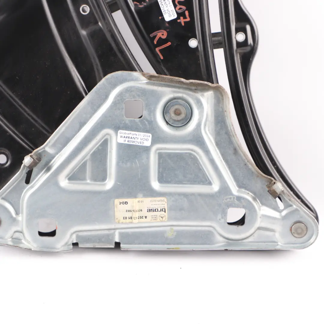  Alzacristalli Mercedes C207 Motore regolatore posteriore sinistro A2076700103 - SKU A2076701703 - Numero di parte A2076701703