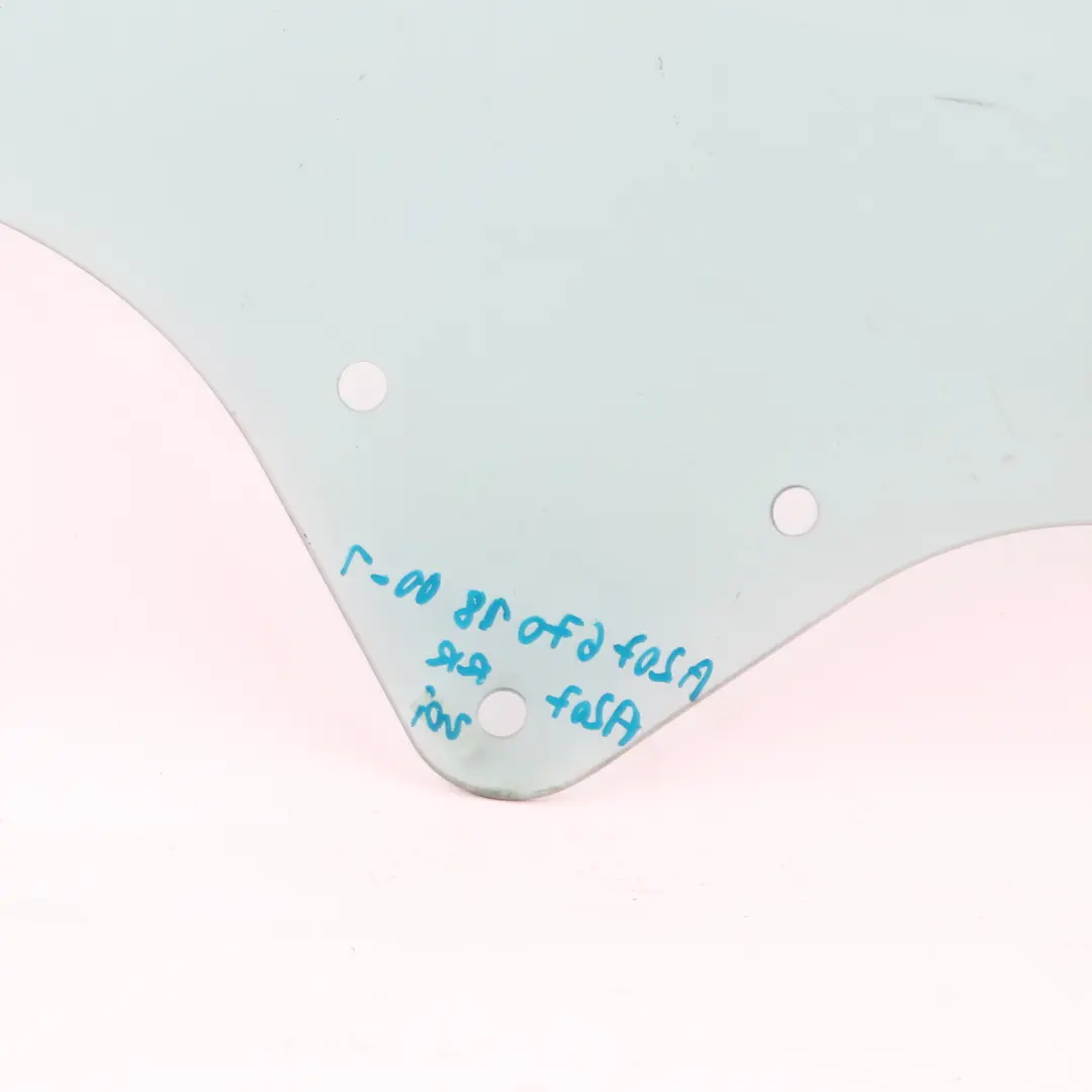 Right O/S Window Glass Panel AS2 to Mercedes A207 Convertible Rear with Part number A2076701800 Mercedes A207 Convertible Rear Right O/S Window Glass Panel AS2 - SKU A2076701800-1 - Part number A2076701800