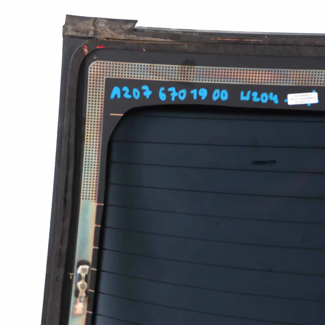 Window Windshield Glass Glazing AS2 Green Foil Tinted to Mercedes W204 Coupe Rear with Part number A2076701900 Mercedes W204 Coupe Rear Window Windshield Glass Glazing AS2 Green Foil Tinted - SKU A2076701900 - Part number A2076701900