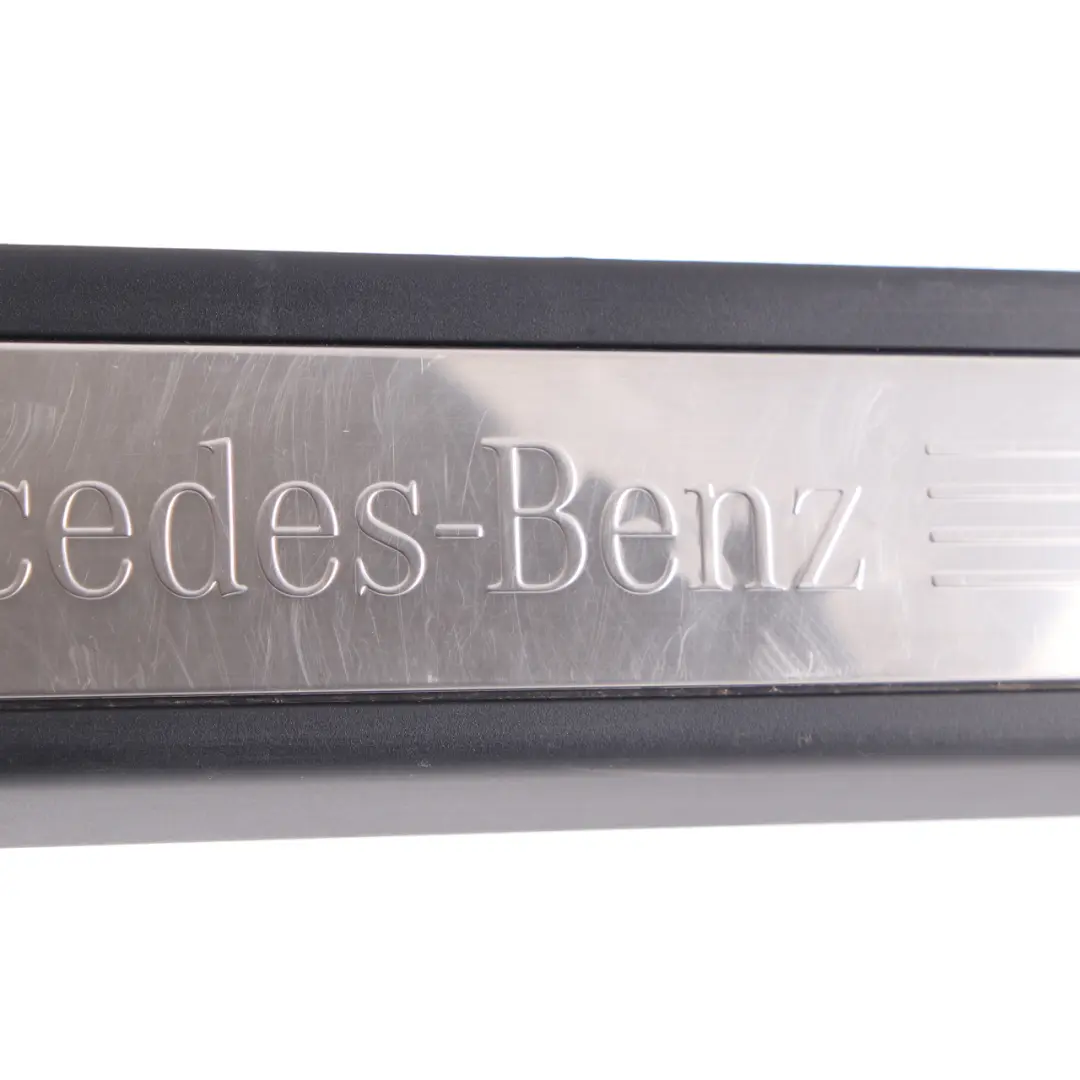 W207 Door Sill Trim Front Left N/S Step Cover Panel Black to Mercedes with Part number A2076800135 Mercedes W207 Door Sill Trim Front Left N/S Step Cover Panel Black - SKU A2076800135 - Part number A2076800135