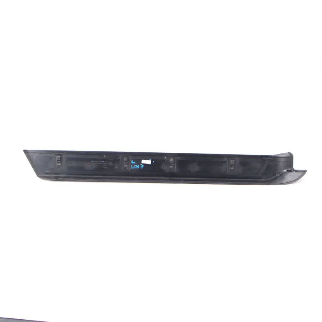 Mercedes W207 Soglie porta anteriore sinistra Pannello copertura gradino nero - SKU A2076800135 - Numero di parte A2076800135