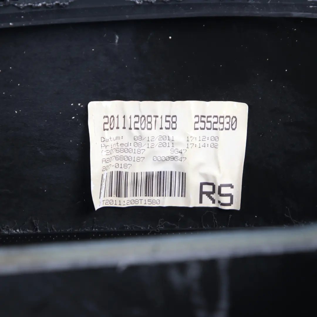  Dashboard Dash Mercedes W207 Instrument Panel Cover Trim Black - SKU A2076800187 - Part number A2076800187