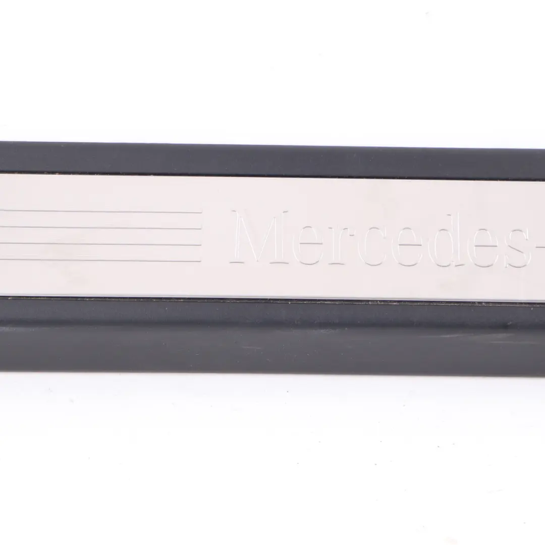 Mercedes W207 Door Sill Trim Front Right O/S Step Cover Panel Black - SKU A2076800235 - Part number A2076800235