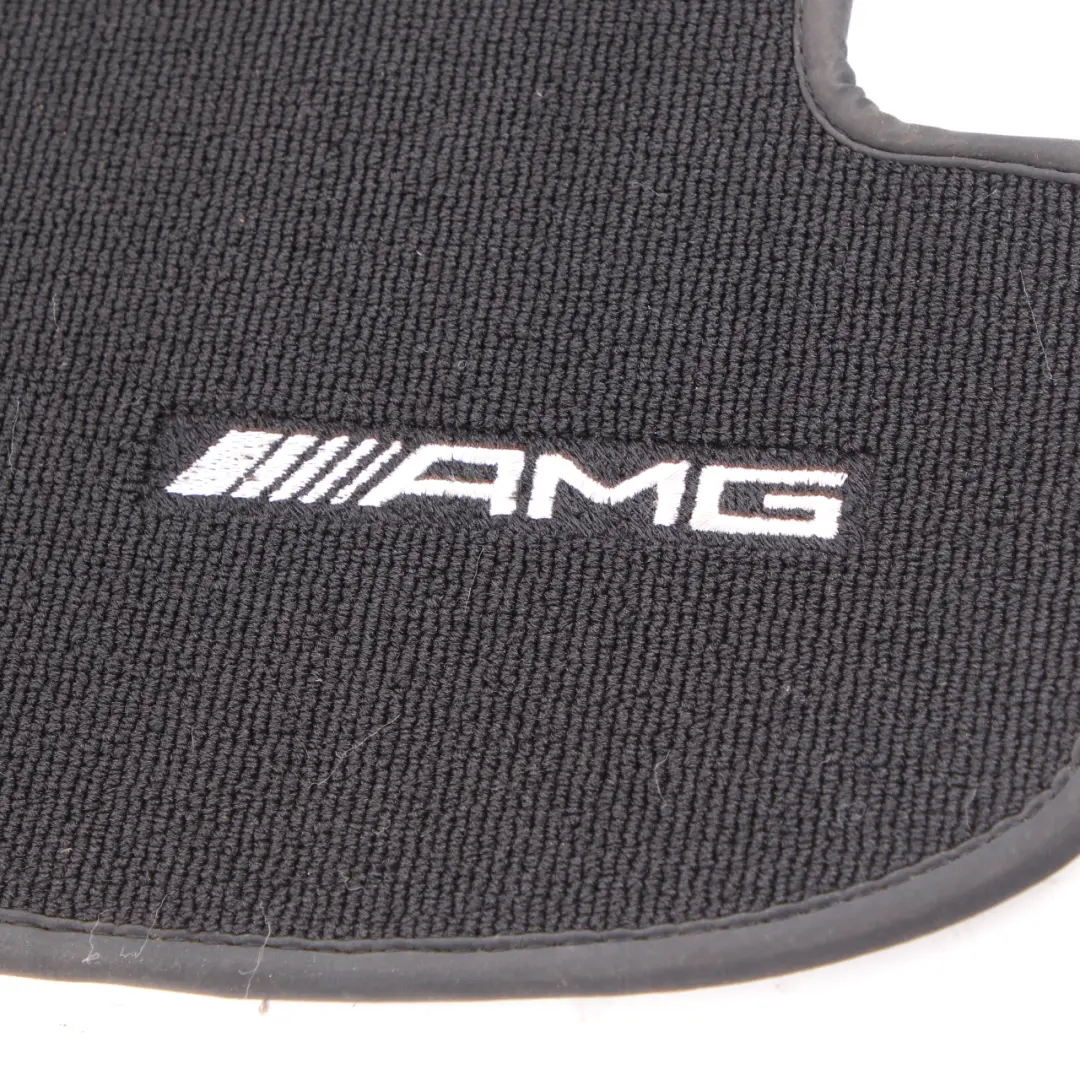 Floor Mat Interior Rear Floor Cover Carpet Black to Mercedes W204 AMG with Part number A2076801203 Mercedes W204 AMG Floor Mat Interior Rear Floor Cover Carpet Black - SKU rhd-A2076801203-1 - Part number A2076801203