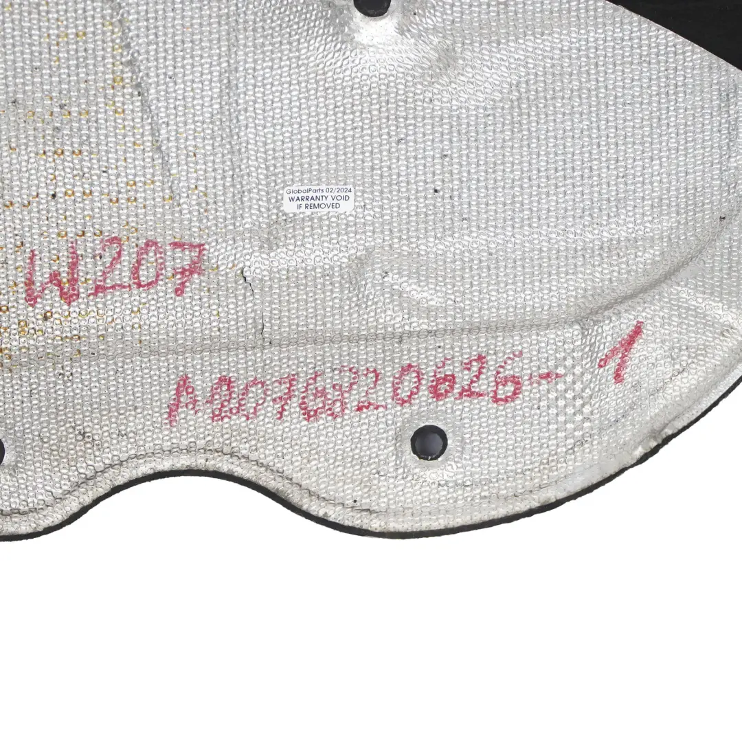 Mercedes W207 Izolacja Wygłuszenie Maski Osłona - SKU A2076820626-1 - Numer Części A2076820626