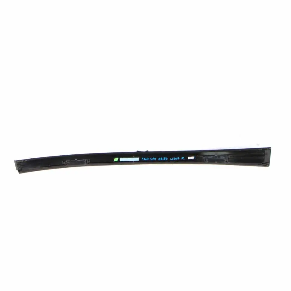 Mercedes C204 C207 Striscia tetto Modanatura destra Trim Top Garnish Cover Nero - SKU A2076900880 - Numero di parte A2076900880