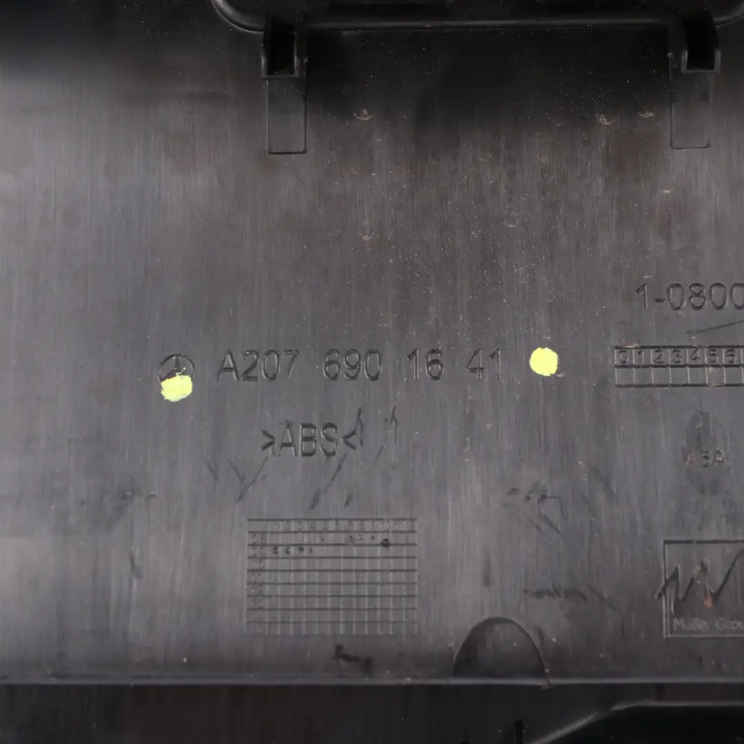 Loading Sill Boot Trunk Cover Luggage Trim Panel Black to Mercedes C207 with Part number A2076901641 Mercedes C207 Loading Sill Boot Trunk Cover Luggage Trim Panel Black - SKU A2076901641 - Part number A2076901641