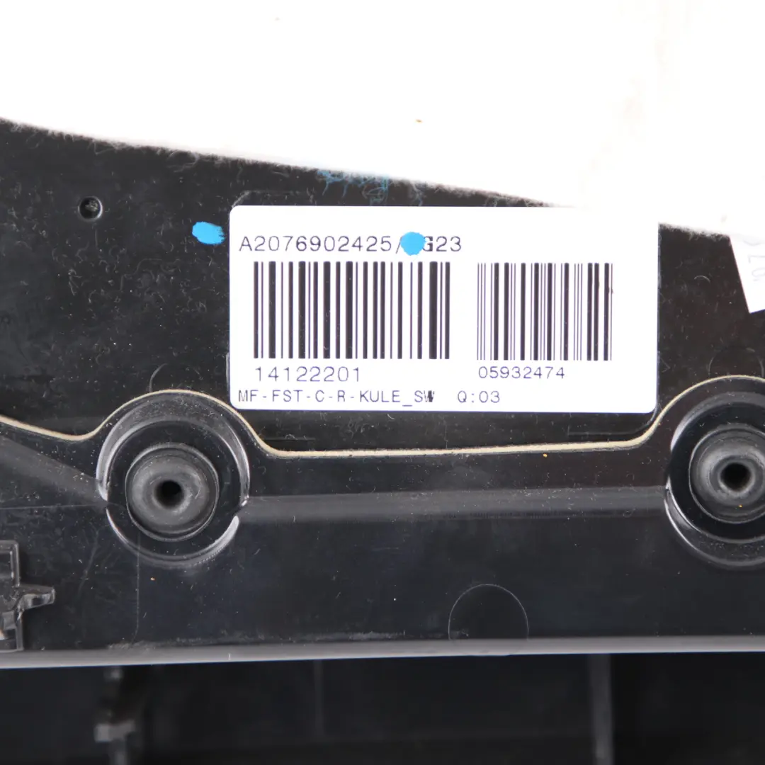  Lateral Trim Panel Mercedes C207 Coupe Rear Right O/S Lateral Side Cover Black - SKU A2076902425 - Part number A2076902425