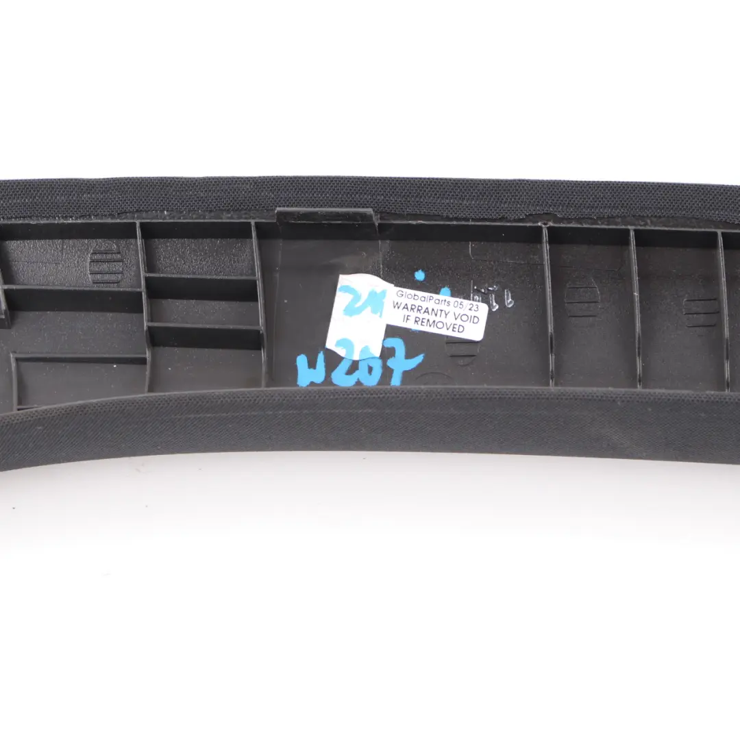 Mercedes W207 A-Pillar Column Trim Cover Front Left N/S Black - SKU A2076902725 - Part number A2076902725