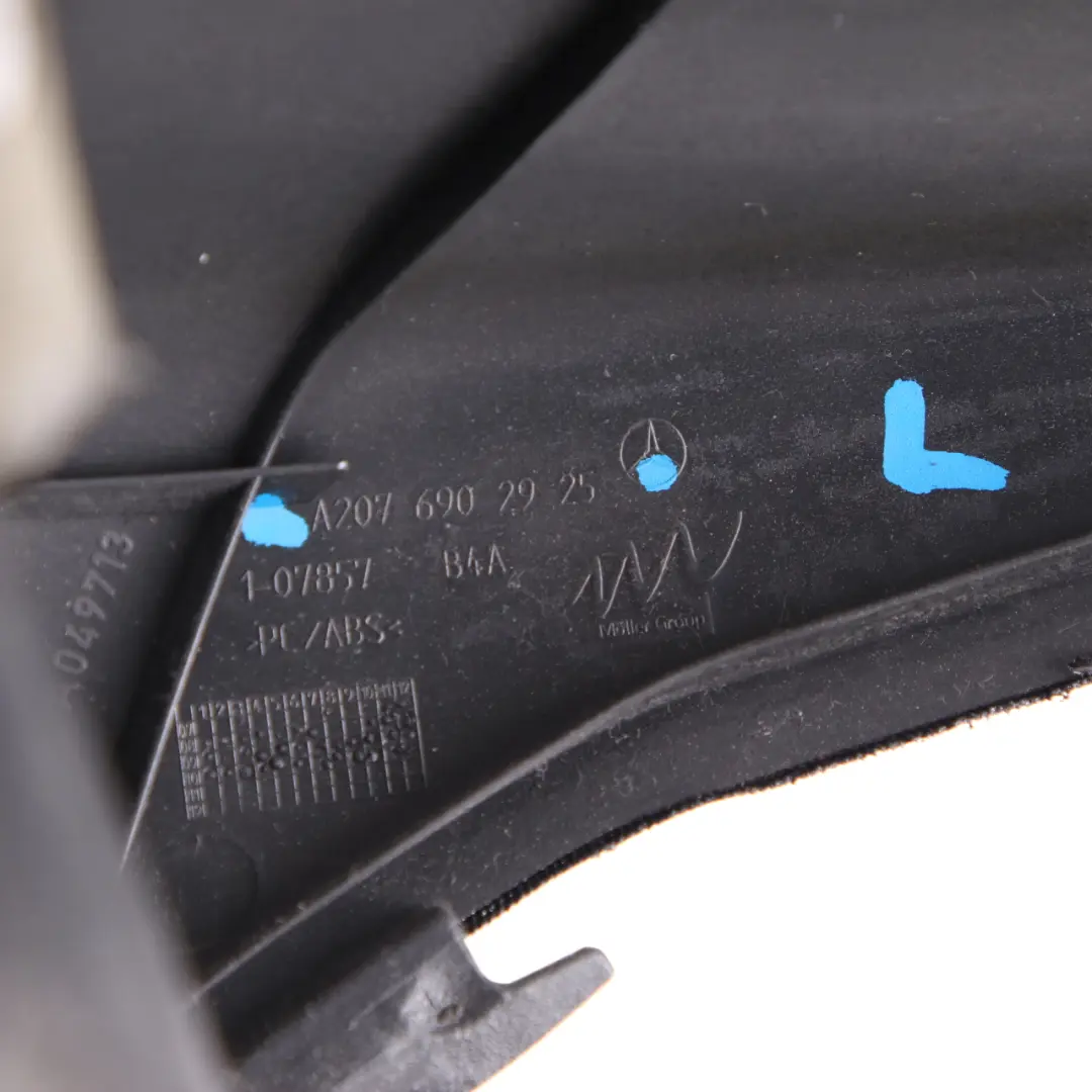 Mercedes W207 Verkleidung Abdeckung C-Säule Hinten Links Schwarz - SKU A2076902925 - Teilenummer A2076902925