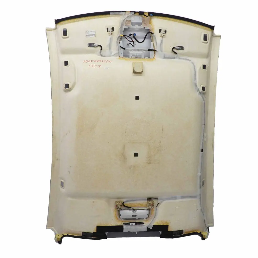 Podsufitka Czarna Komplet do Mercedes C207 Coupe o numerze A2076904100 Mercedes C207 Coupe Podsufitka Czarna Komplet - SKU A2076904100 - Numer Części A2076904100