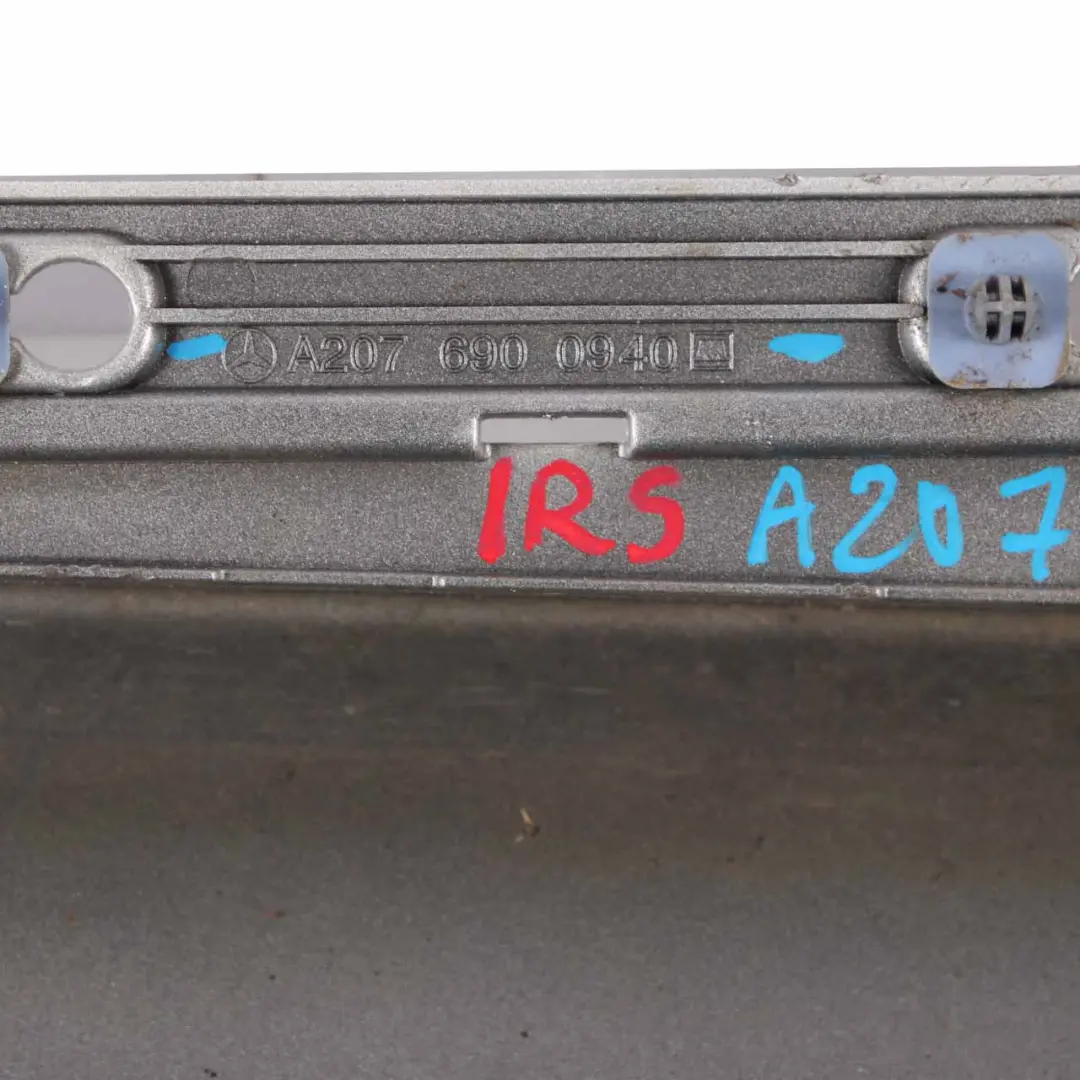 Side Skirt Door Sill Cover Left N/S Iridium Silver - 775 to Mercedes A207 Cabrio with Part number A2076980954 Mercedes A207 Cabrio Side Skirt Door Sill Cover Left N/S Iridium Silver - 775 - SKU A2076980954-IRS - Part number A2076980954