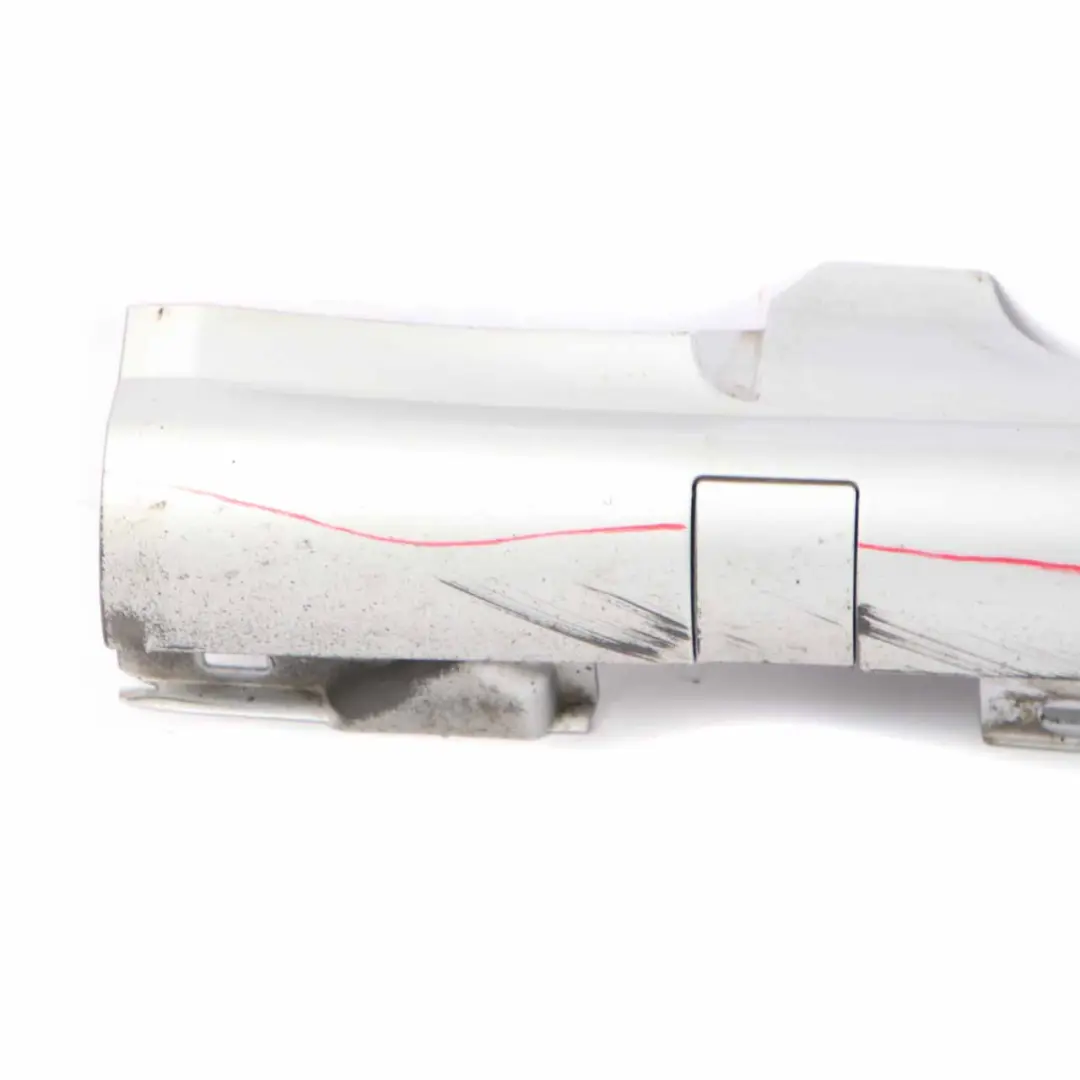 Mercedes A207 Cabrio Side Skirt Door Sill Cover Left N/S Iridium Silver - 775 - SKU A2076980954-IRS - Part number A2076980954