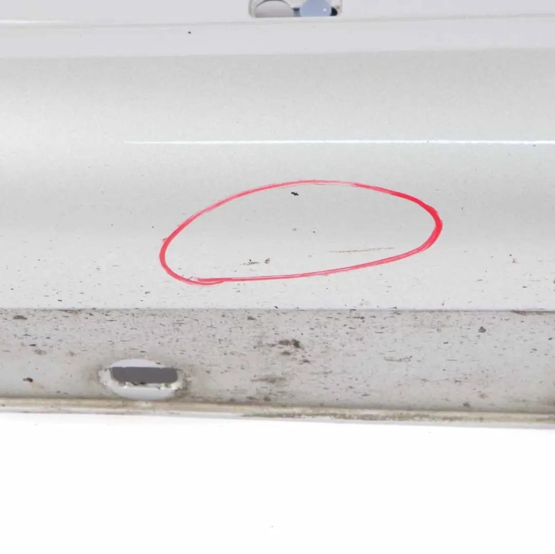 Mercedes A207 Cabrio Side Skirt Door Sill Cover Left N/S Iridium Silver - 775 - SKU A2076980954-IRS - Part number A2076980954