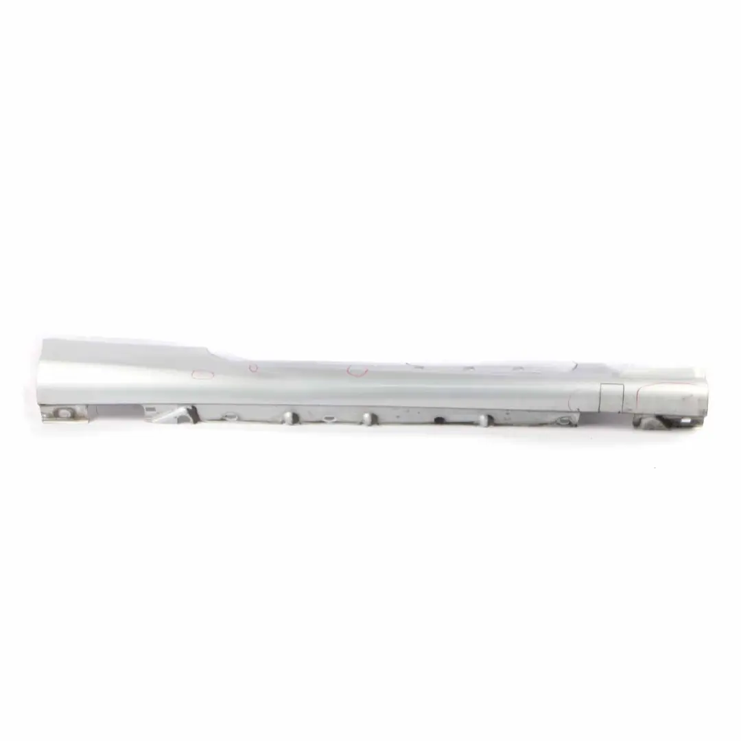 Side Skirt Door Sill Cover Right O/S Iridium Silver - 775 to Mercedes A207 Cabrio with Part number A2076981054 Mercedes A207 Cabrio Side Skirt Door Sill Cover Right O/S Iridium Silver - 775 - SKU A2076981054-IRS - Part number A2076981054
