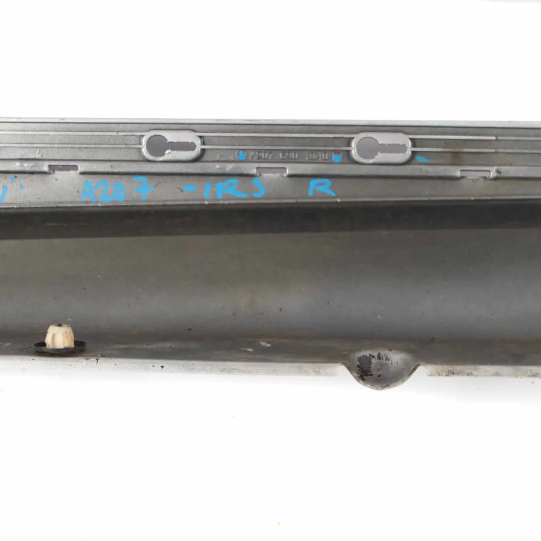 Side Skirt Door Sill Cover Right O/S Iridium Silver - 775 to Mercedes A207 Cabrio with Part number A2076981054 Mercedes A207 Cabrio Side Skirt Door Sill Cover Right O/S Iridium Silver - 775 - SKU A2076981054-IRS - Part number A2076981054