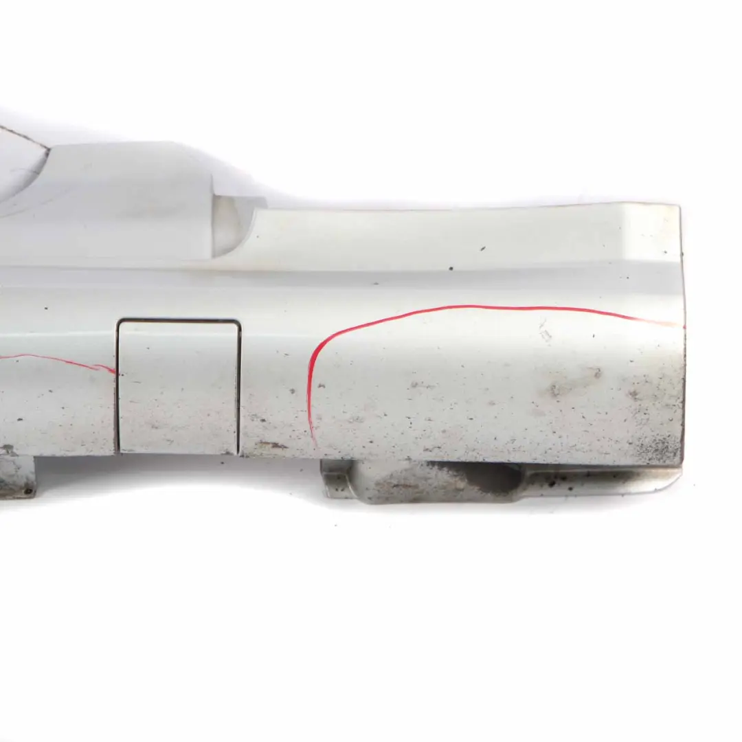 Side Skirt Door Sill Cover Right O/S Iridium Silver - 775 to Mercedes A207 Cabrio with Part number A2076981054 Mercedes A207 Cabrio Side Skirt Door Sill Cover Right O/S Iridium Silver - 775 - SKU A2076981054-IRS - Part number A2076981054