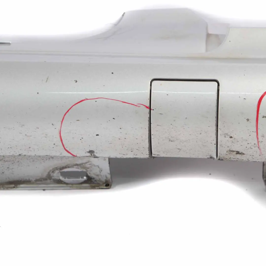 Side Skirt Door Sill Cover Right O/S Iridium Silver - 775 to Mercedes A207 Cabrio with Part number A2076981054 Mercedes A207 Cabrio Side Skirt Door Sill Cover Right O/S Iridium Silver - 775 - SKU A2076981054-IRS - Part number A2076981054