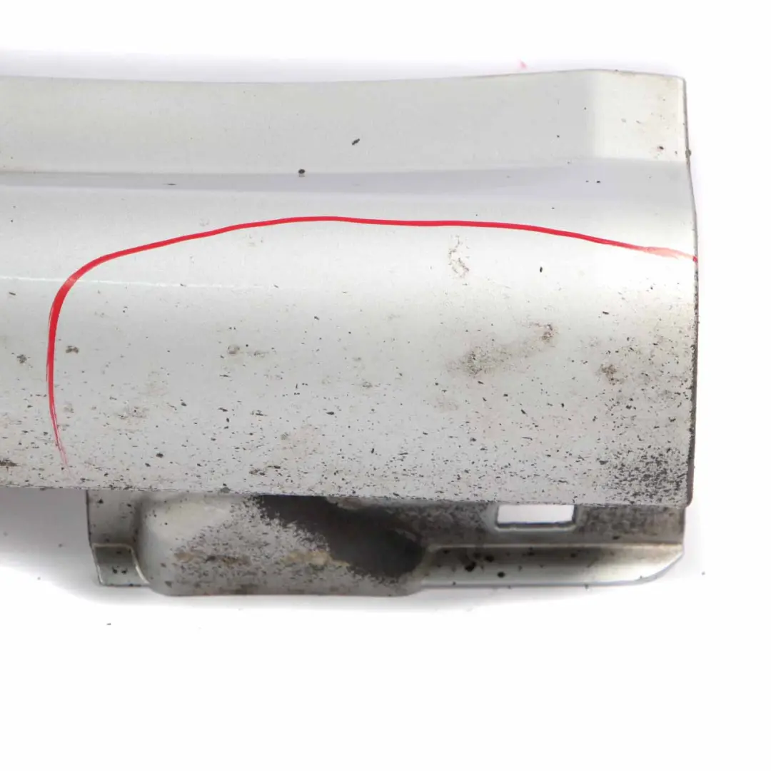 Side Skirt Door Sill Cover Right O/S Iridium Silver - 775 to Mercedes A207 Cabrio with Part number A2076981054 Mercedes A207 Cabrio Side Skirt Door Sill Cover Right O/S Iridium Silver - 775 - SKU A2076981054-IRS - Part number A2076981054