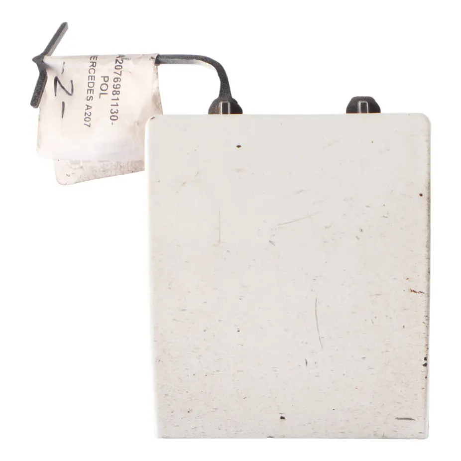 Front Right O/S Jacking Eye Cover Trim Polar White - 149 to Mercedes A207 with Part number A2076981130 Mercedes A207 Front Right O/S Jacking Eye Cover Trim Polar White - 149 - SKU A2076981130-POL - Part number A2076981130