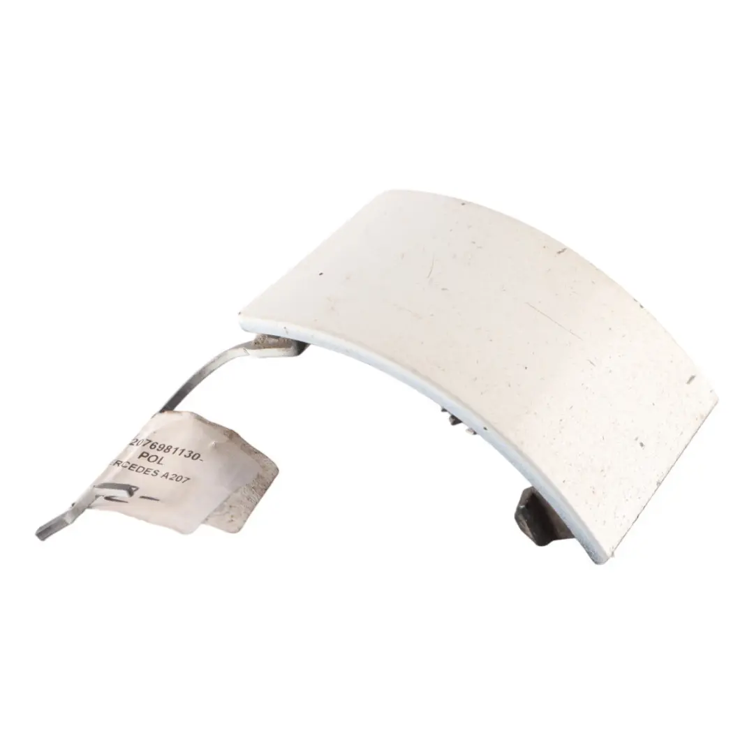 Front Right O/S Jacking Eye Cover Trim Polar White - 149 to Mercedes A207 with Part number A2076981130 Mercedes A207 Front Right O/S Jacking Eye Cover Trim Polar White - 149 - SKU A2076981130-POL - Part number A2076981130