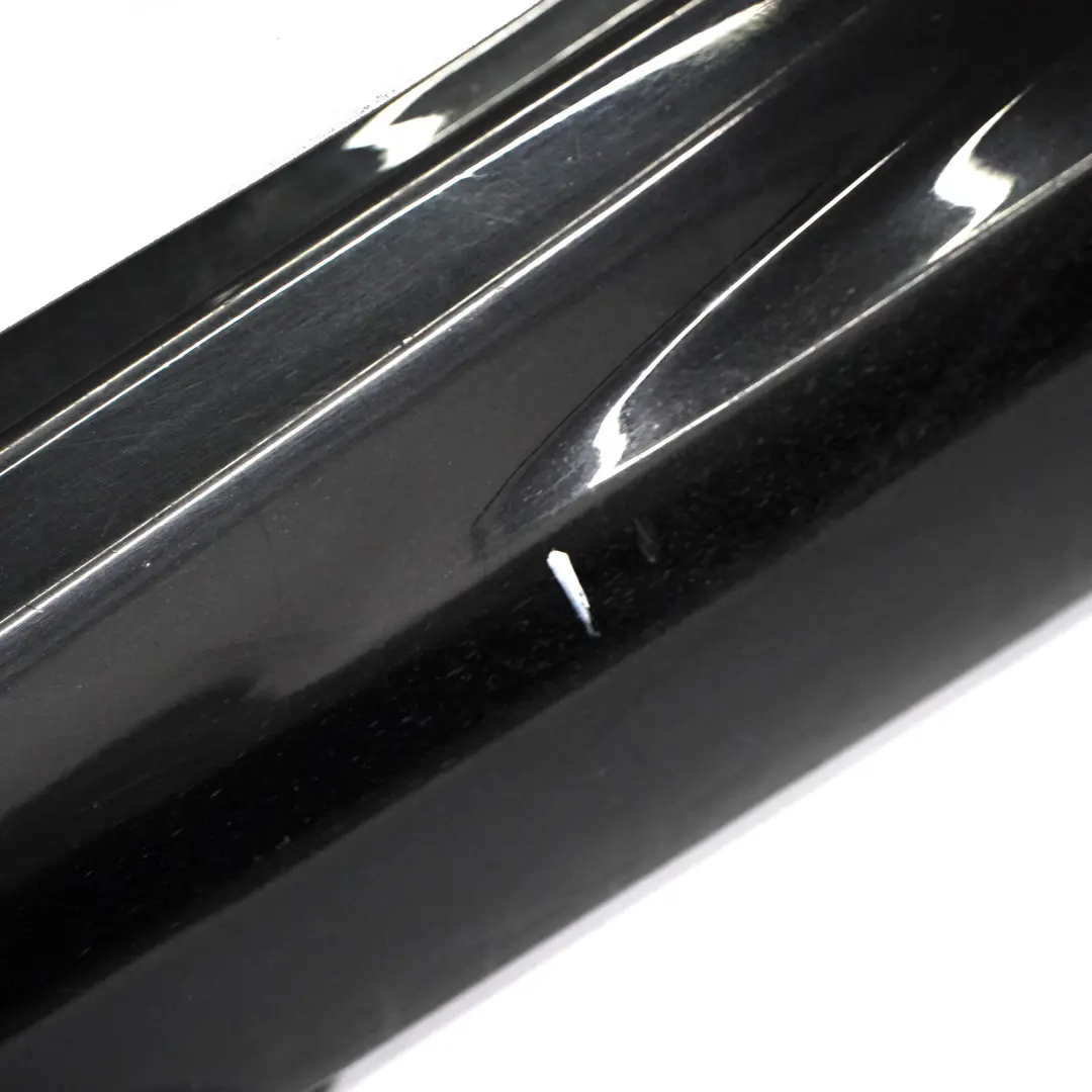 W207 Side Skirt AMG Door Sill Cover Left N/S Obsidian Black - 197 to Mercedes with Part number A2076981354 Mercedes W207 Side Skirt AMG Door Sill Cover Left N/S Obsidian Black - 197 - SKU A2076981354-OB1 - Part number A2076981354