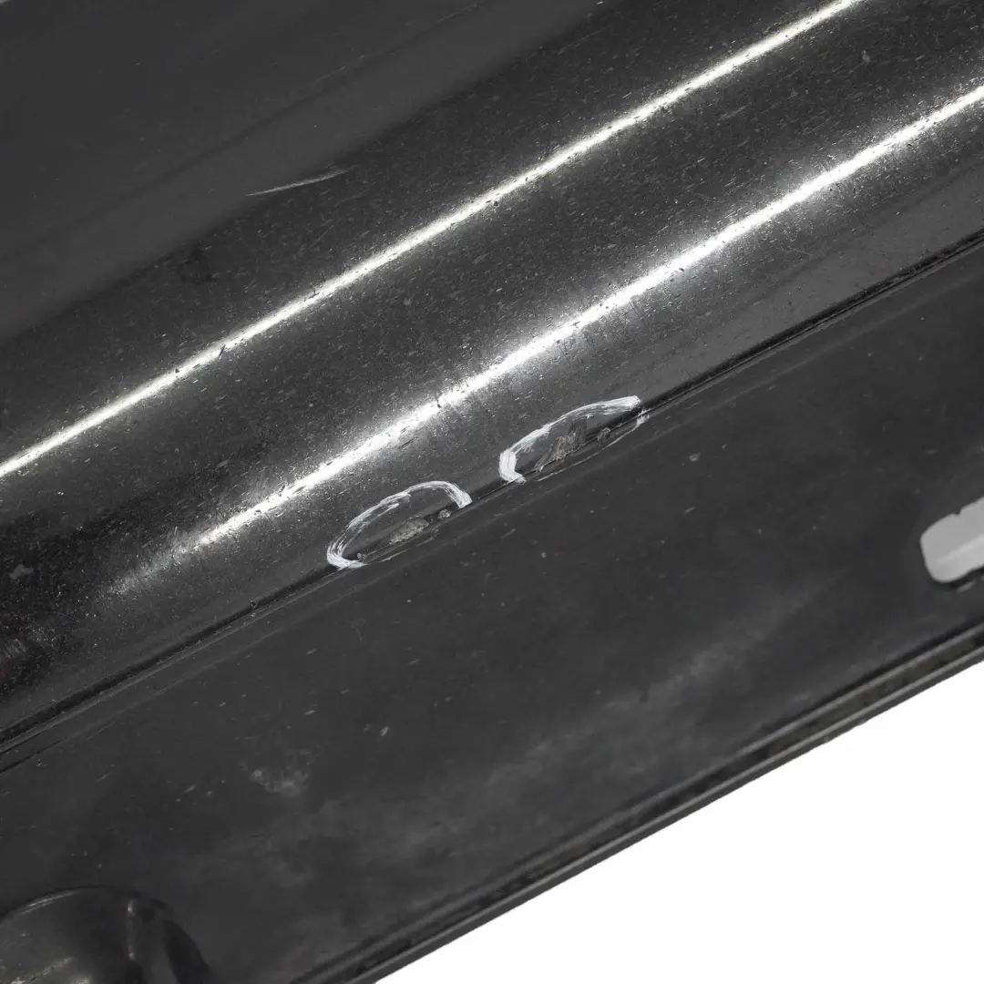 Mercedes W207 Side Skirt AMG Door Sill Cover Left N/S Obsidian Black - 197 - SKU A2076981354-OB - Part number A2076981354
