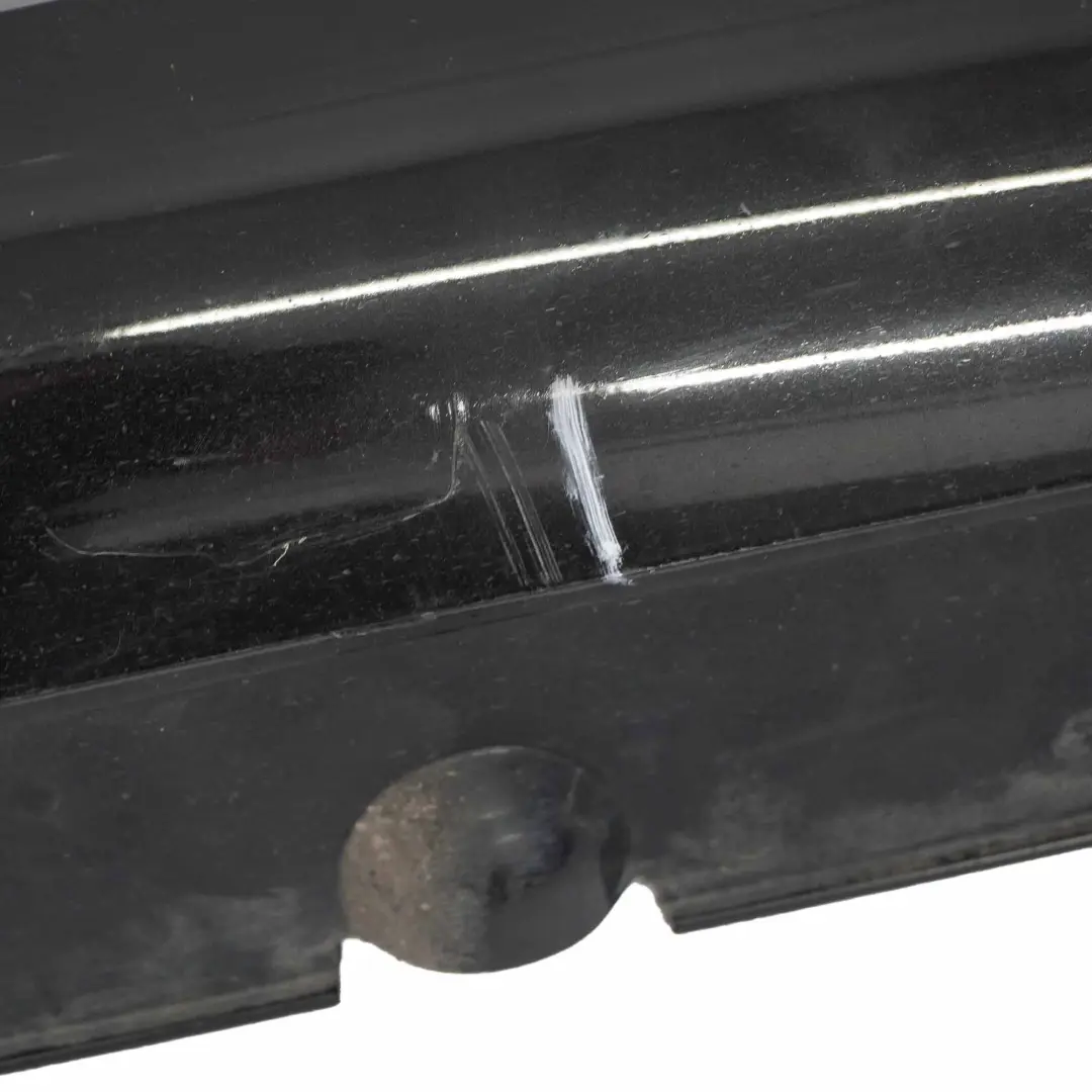 Mercedes W207 Side Skirt AMG Door Sill Cover Left N/S Obsidian Black - 197 - SKU A2076981354-OB - Part number A2076981354