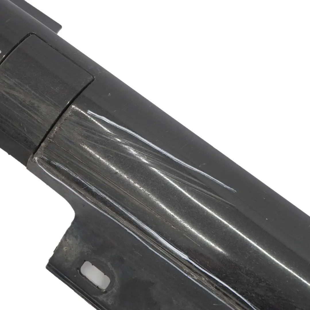 Mercedes W207 Side Skirt AMG Door Sill Cover Left N/S Obsidian Black - 197 - SKU A2076981354-OB - Part number A2076981354