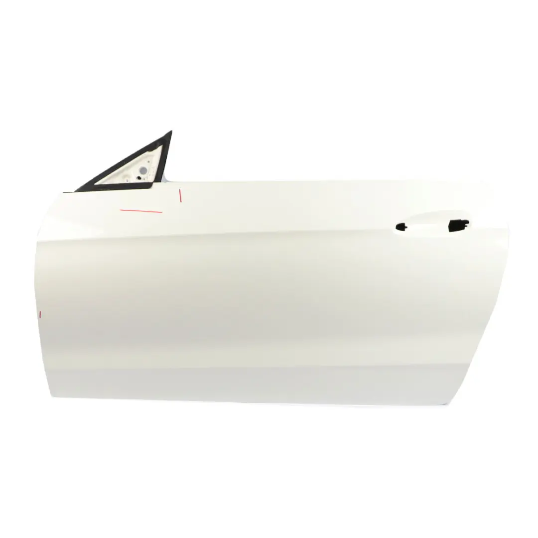 Mercedes W207 Door Front Left N/S A207 C207 Calcite White - 650 - SKU A2077200105-CW - Part number A2077200105