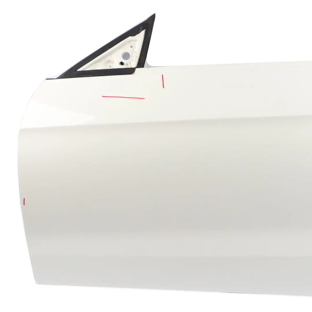 Mercedes W207 Door Front Left N/S A207 C207 Calcite White - 650 - SKU A2077200105-CW - Part number A2077200105