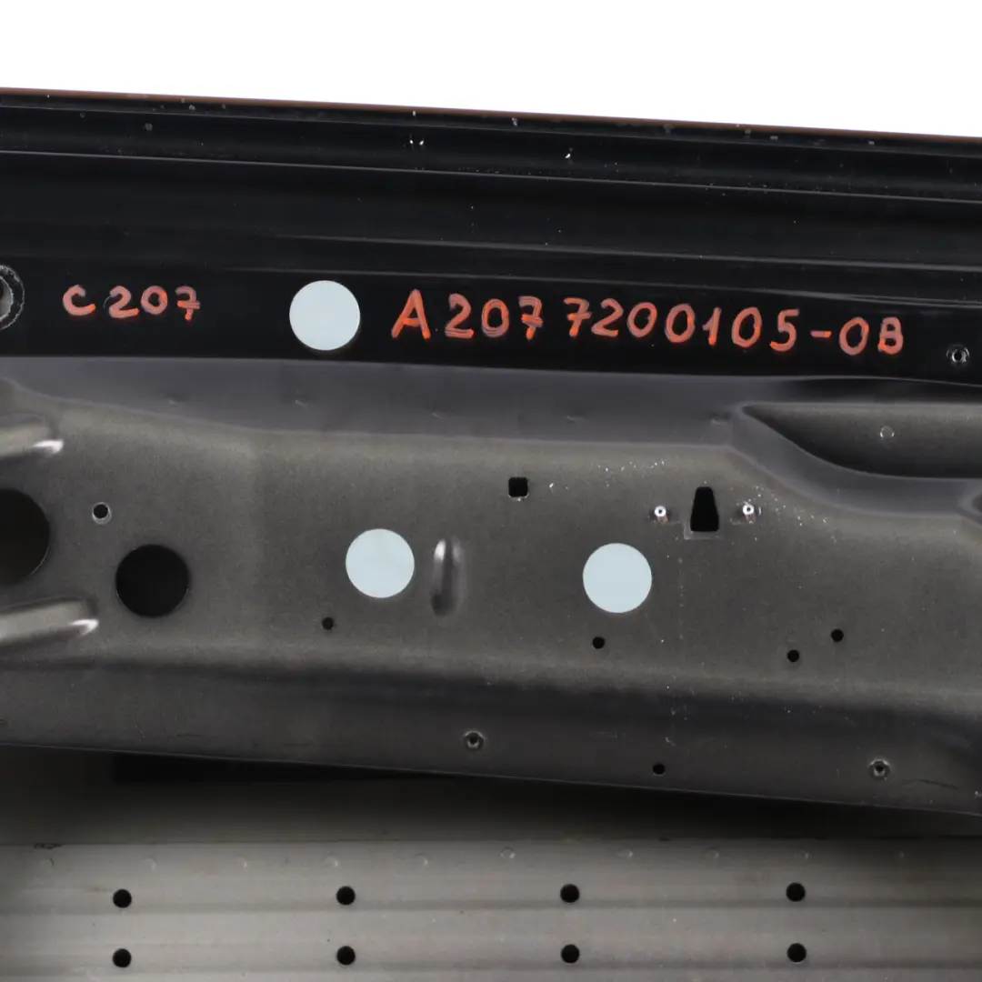 W207 Door Front Left N/S A207 C207 Obsidian Black Metallic - 197 to Mercedes with Part number A2077200105 Mercedes W207 Door Front Left N/S A207 C207 Obsidian Black Metallic - 197 - SKU A2077200105-OB - Part number A2077200105