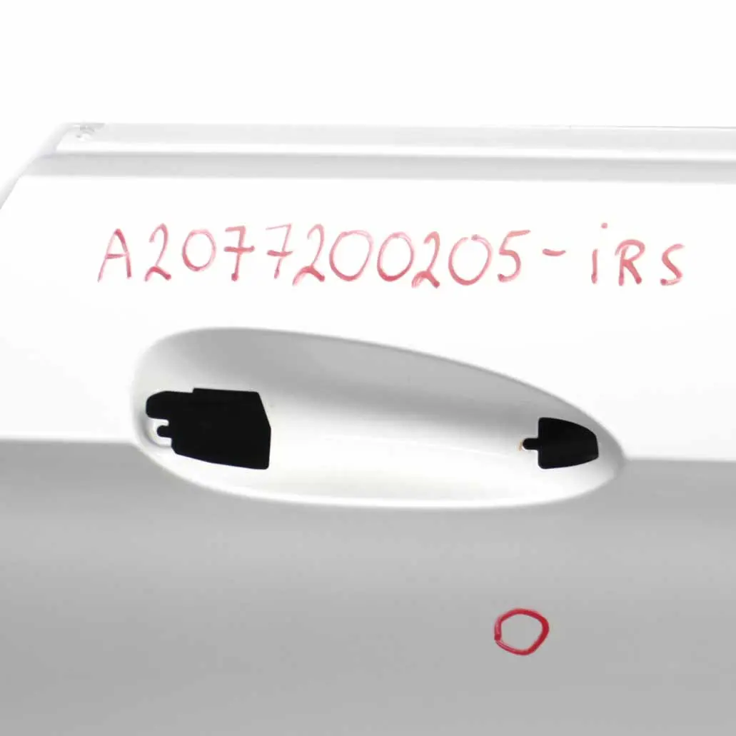 W207 Porta anteriore destra A207 C207 Iridium Silver Metallic - 775 Mercedes - SKU A2077200205-IRS - Numero di parte A2077200205