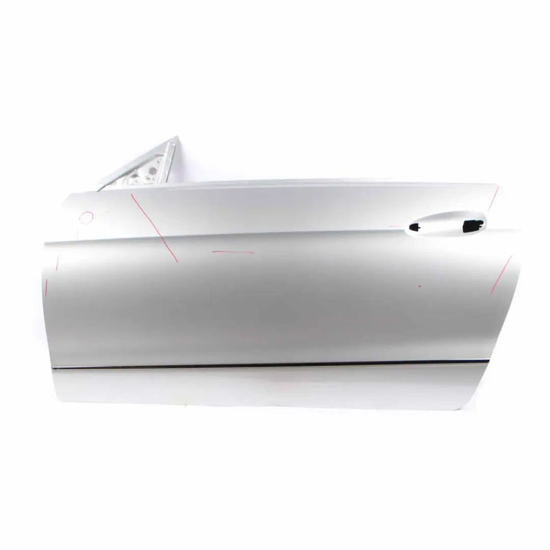 Mercedes A207 Cabrio Door Front Left N/S Iridium Silver Metallic - 775 - SKU A2077200305-IRS - Part number A2077200305